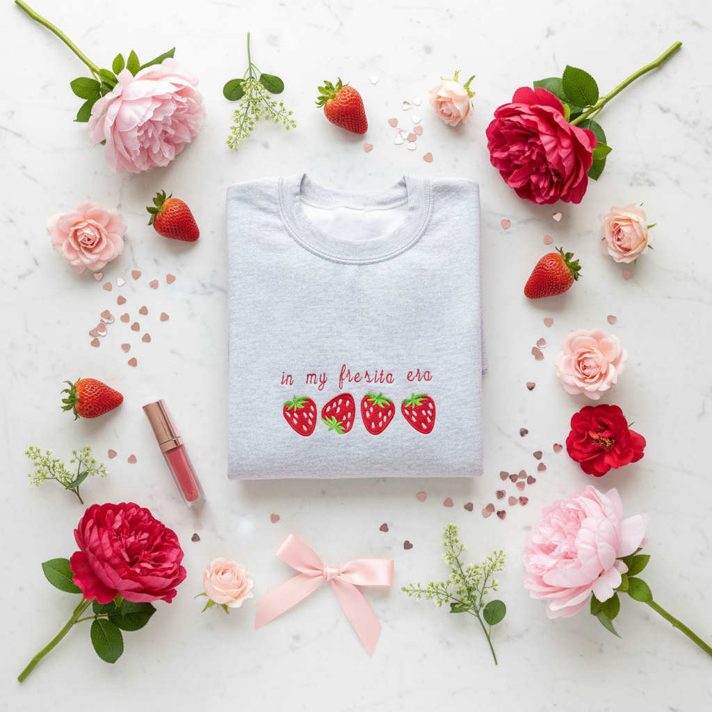 Mi Fresita Era Flat Lay